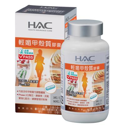 【福利品】HAC-輕媚甲殼質膠囊(效期:2022/12)