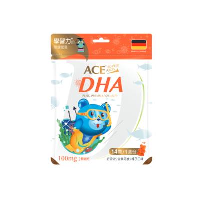 預購【4/2出貨】ACE SUPER KIDS機能Q DHA 14顆/袋