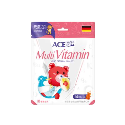 預購【4/2出貨】ACE 機能Q Multi Vita綜合活力軟糖 14顆/袋